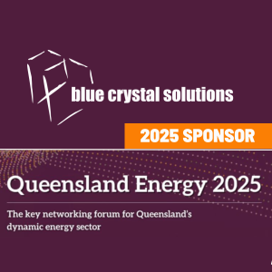 Queensland Energy Conference 2025 is sponsored by Blue Crystal Solutions