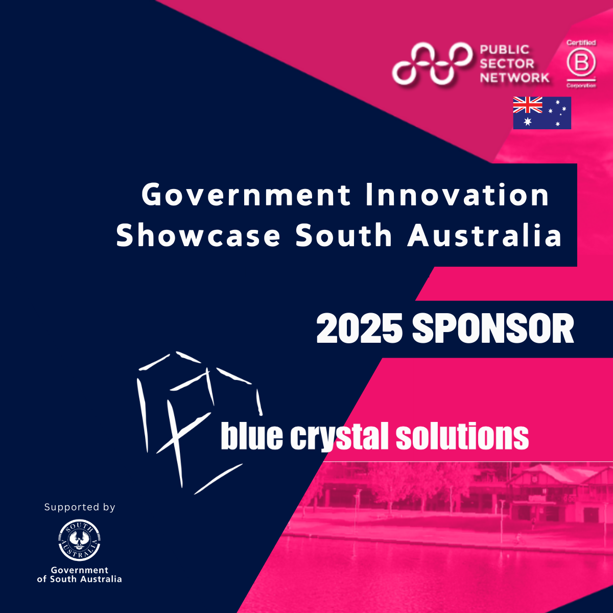 Government Innovation Showcase South Australia sponsored by Blue Crystal Solutions